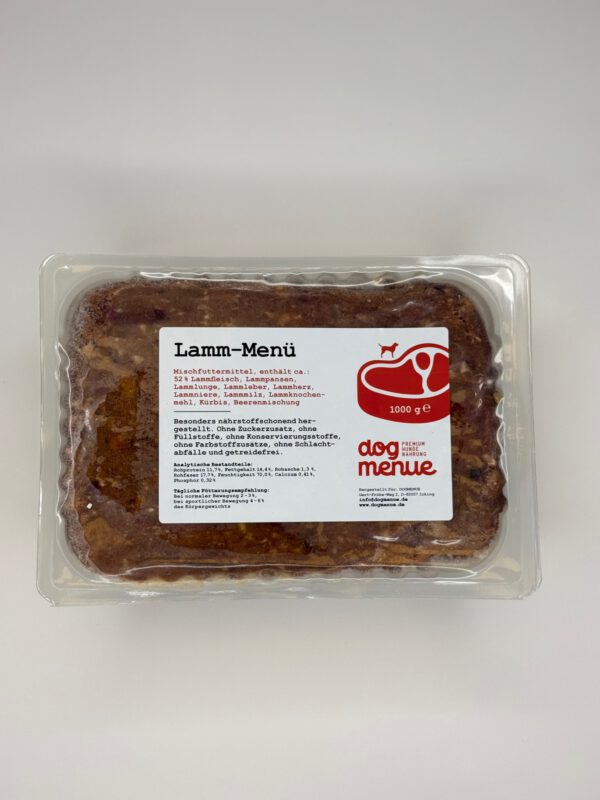 Lamm-Menü
