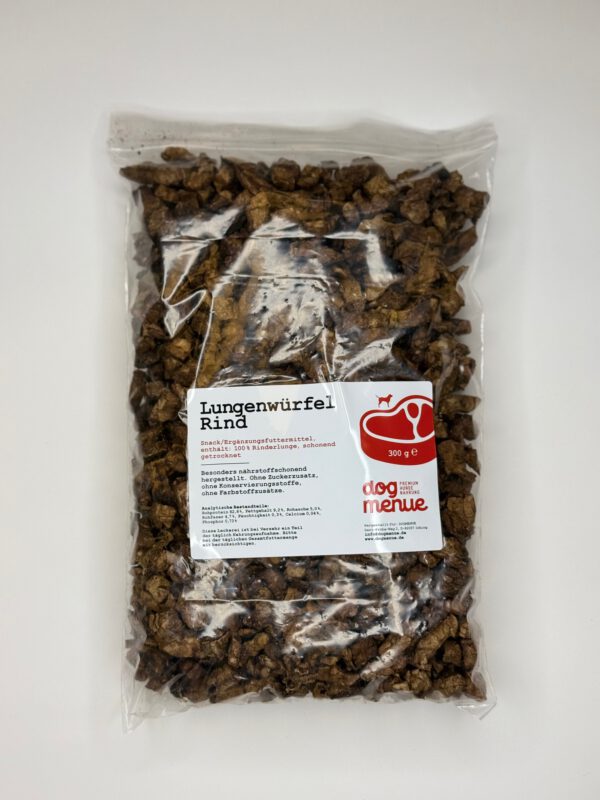 Lungenwürfel Rind