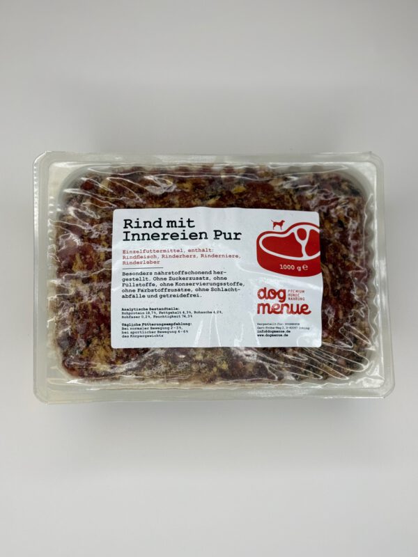 Rind mit Innereien Pur