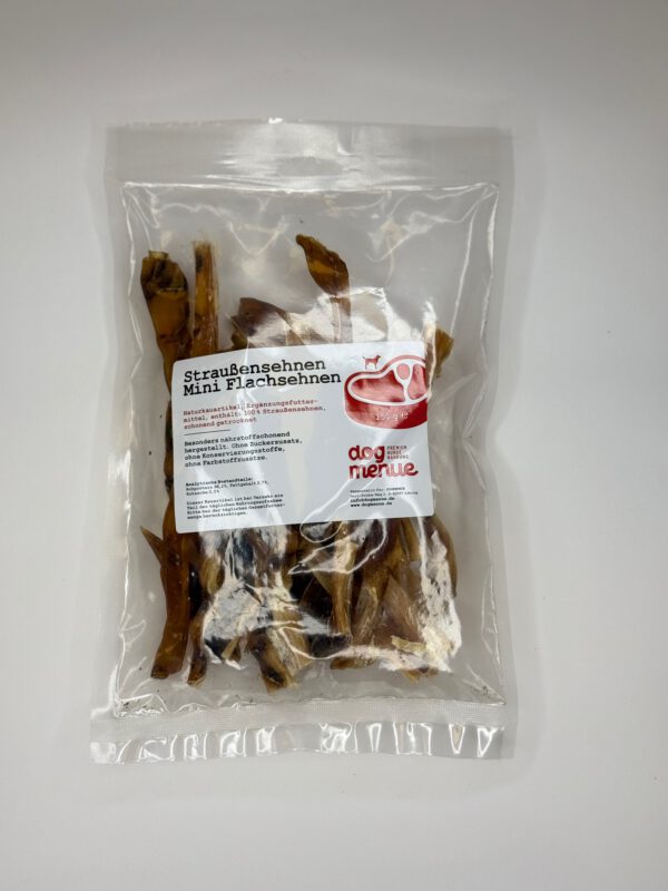 Straussensehnen Mini Flachsehnen
