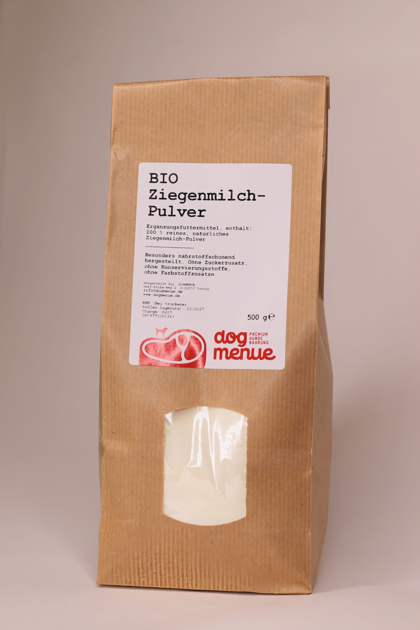 Bio Ziegenmilchpulver